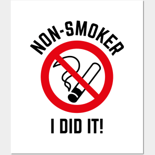 Non-Smoker – I Did It! (2C) Posters and Art